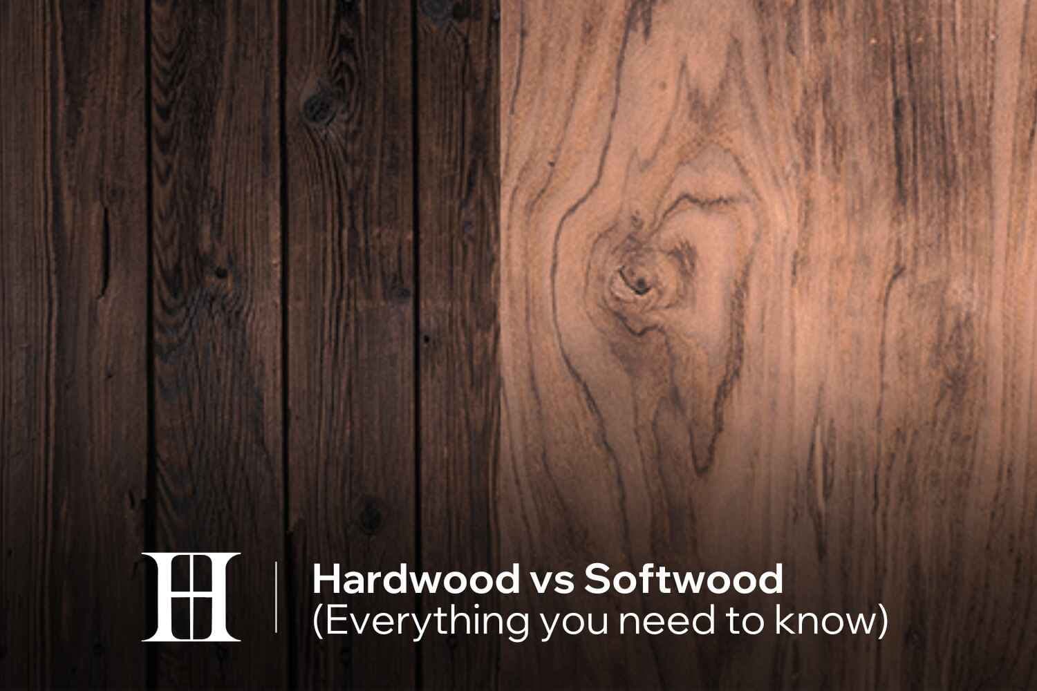 hardwood vs softwood, hardwood and softwood differences, hardwood density, softwood characteristics, sustainable wood options, hardwood applications, softwood for construction, Janka hardness scale, timber for woodworking, durable wood types